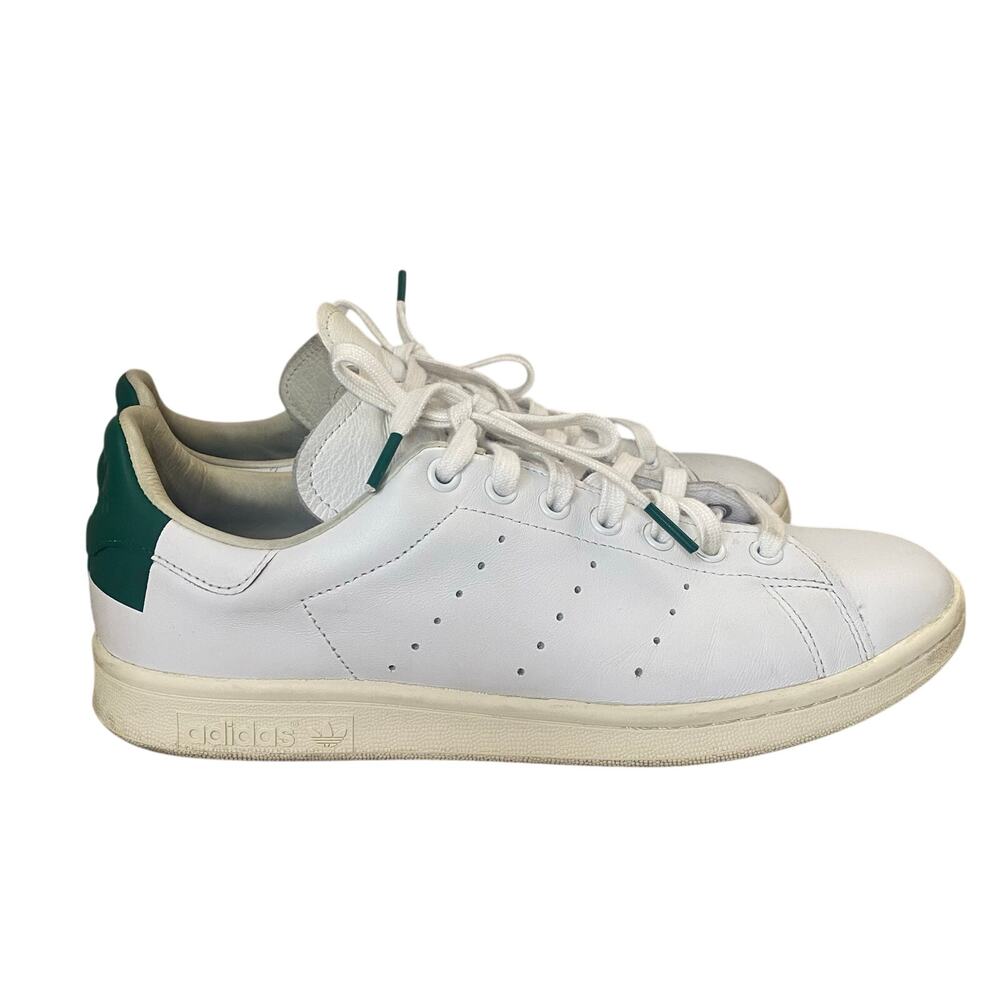 Adidas Stan Smith Mens Size 9 White Collegiate Green Sneakers Shoes Leather